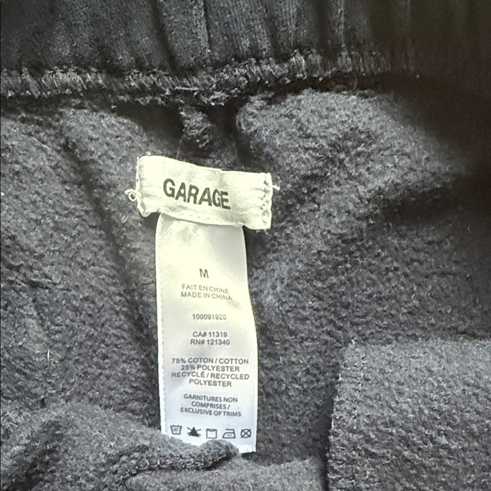 Garage Dark Navy Joggers - Picture 2 of 4